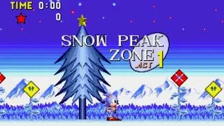 Sonic 1 Xmas 2011 (Snow Peak Demo) || Sonic Hack Roms - Christmas Special 5 ☃️🎄