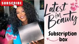 Latest In Beauty June Subscription Box Unboxing