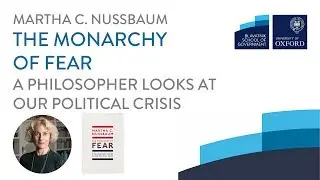 The Monarchy of Fear: A Philosopher Looks at Our Political Crisis