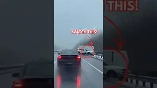 Thick Fog Hides Massive Highway Pileup