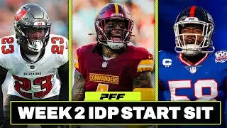 Week 2 IDP Start or Sit | PFF Fantasy Podcast