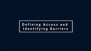 Voices of Access and Disability in Higher Education Part 1 - Defining Access & Identifying Barriers