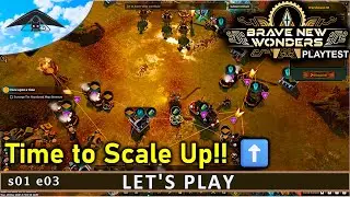 Пора масштабироваться! ⬆️⬆️⬆️ | Тестирование игры Brave New Wonders, сезон 1, серия 3