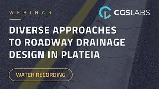 Diverse Approaches to Roadway Drainage Design in software PLATEIA