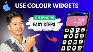 How To Use Color Widgets On iPhone !