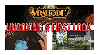 VRAHODE: Age of Prophecy Board Game Unboxing