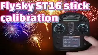 Flysky ST16 Stick calibration menu