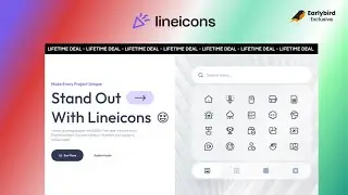 Lineicons Deal: Icons Library for Designers and Developers | Lifetime Deal