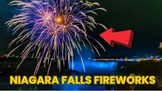 Niagara Falls Fireworks Niagara Parks Ontario Canada Full Show