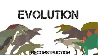 Evolution Of Dinosaur Reconstruction - Sticknodes Animation