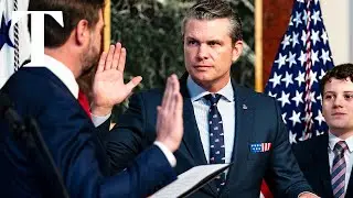 LIVE: Pete Hegseth begins Defence Secretary role in Virginia