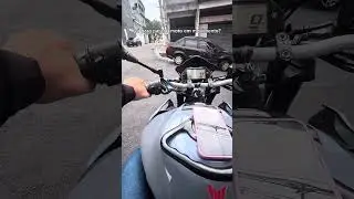 Is it possible to lock the motorcycle while it's moving?