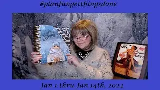 #planfungetsthingsdone 01 01 to 01 14 24 #happyplanner #planwithme @CraftyGirlChronicles