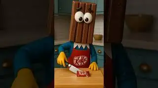 My Sprunki OC: KITKAT &mdash; Chef KitKat Rules the Kitchen! 👨&zwj;🍳🍫 #sprunkioc #incredibox #sprunki #kitkat