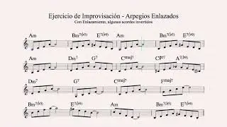 Ejercicios de Improvisación 1 y 2 (Instrumentos en Bb)