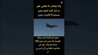 #Pakistan successfully tests indigenously developed air-launched cruise missile.