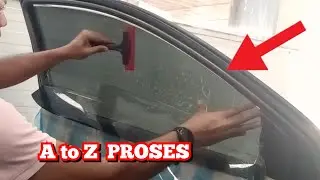 Front Door Window Film FIX in Minutes! 🔥 Perfect Tint Repair Tutorial