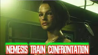Resident Evil 3 Remake | no commentary | Nemesis Train confrontation