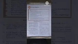 6th Std - Science Chapter 15 Fun with Magnets questions answers/exercise -Maharashtra board #shorts
