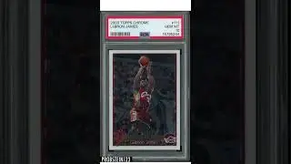 PSA 10 LeBron James Rookie Card JUST SOLD 🔥🏀 #lebronjames #cavaliers  #psa