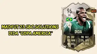 EASY!! Madfut 23 Dida Sbc Copa America Sbc Solutions