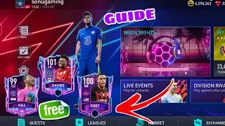 neon nights f2p guide and calculation || fifa mobile 22 retro event ||
