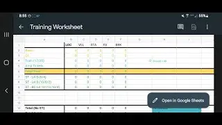 Player Training Tutorial!