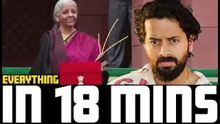 🚨Income Tax, GSTs, And Full UNION BUDGET Matter In 18 Mins | Aye Jude✊