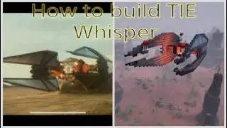 Lego Fortnite STAR WARS how to build TIE Whisper