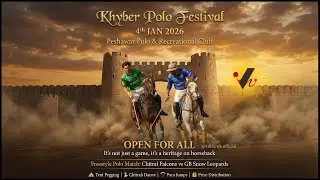 Freestyle Polo Chitral 🆚 Gilgit📍 Peshawar | January 4 December