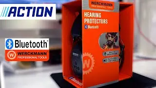Casque professionnel Bluetooth avec micro int&eacute;gr&eacute; de chez ACTION werkmann professionnel tools