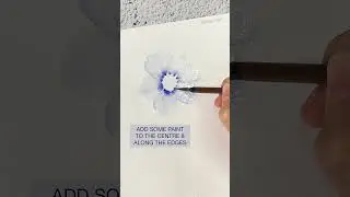 Quick & Easy Watercolor Anemone