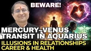 Mercury&ndash;Venus Transit In Aquarius | Illusions In Relationships, Career & Health #mercurytransit