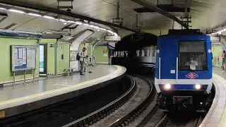 Metro de Madrid: Circulaciones octubre del 2022.