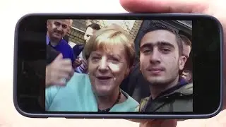 &lsquo;Merkel is the heroine who saved my life&rsquo;: refugee who took selfie
