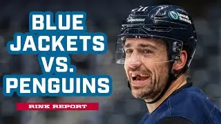 Black Friday Hockey! Blue Jackets Battle the Penguins at Nationwide Arena 💥 | Rink Report