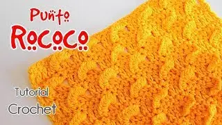Como tejer puntada a ganchillo crochet con relieve