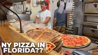 New York Style Pizza in Miami - Steve's w/ @JamesandKarla