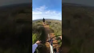 Scenic view Black widow trail black mountain san diego