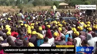 Listen to CS David Chirchir Speaking to Njukini Residents in front of President Ruto!