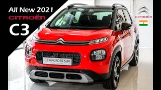 2021 Citroen C3 Sub-4 meter SUV - 🇮🇳India Launch, Review, price, Full details