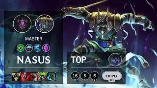 Nasus Top vs Sylas - BR Master Patch 10.13