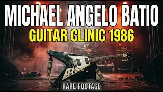 Guitar clinic in Ft. Wayne Indiana from 1986 or 87 with guitar master Michael Angelo Batio