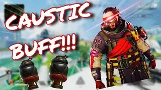 Caustic Buff Is Too Much Fun!!! | Season 7 Apex Legends