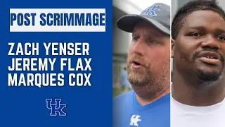Kentucky's Offensive line talks off-season improvements