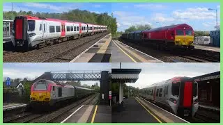 Trainspotting at Lydney and Leominster (ft. Class 197 and Class 67) ~ 17/04/2025 (HD)