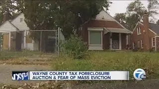 Wayne County tax auction raises concerns of mass evictions