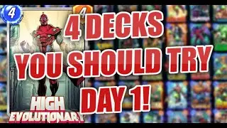 4 DECKS YOU SHOULD TRY WITH HIGH EVOLUTIONARY IN MARVEL SNAP