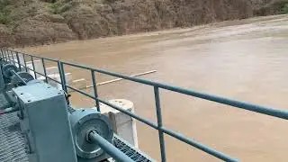 Diversion Weir and Head Regulator of Baran Dam Test Run