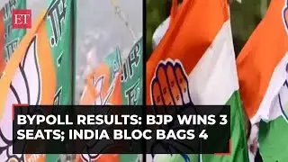 Bypoll Results: BJP wins 3 in Tripura, Uttarakhand; INDIA bloc bags 4 in UP, WB, Kerala & Jharkhand
